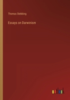 Essays on Darwinism 9354944892 Book Cover