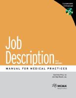 Job Description Manual for Medical Practices 1568292791 Book Cover