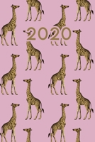 2020: Dated Goal Planner Focus Weekly Monthly Giraffe Zoo Planner 1699932573 Book Cover