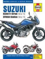Suzuki DL650 V-Strom & SFV650 Gladius Service and Repair Manual: 2004-2013 (Haynes Service and Repair Manuals) 0857336436 Book Cover