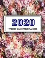 2020 Planner Weekly and Monthly: Jan 1, 2020 to Dec 31, 2020: Weekly & Monthly Planner + Calendar Views Inspirational Quotes and Navy Floral Cover ... December 2020 1706092504 Book Cover