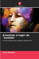 Examinar o lugar do "sentido" (Portuguese Edition) 6209903339 Book Cover