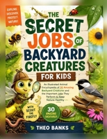 The Secret Jobs of Backyard Creatures for Kids: An Illustrated Animal Encyclopedia of 30 Amazing Backyard Creatures and the Important Jobs They Perform to Keep Nature Healthy B0HGBSJP36 Book Cover