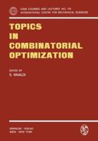 Topics in Combinatorial Optimization 321181339X Book Cover