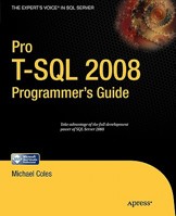 Pro T-SQL 2008 Programmer’s Guide 143021001X Book Cover