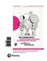 In Concert: An Integrated Approach to Reading and Writing 0321844416 Book Cover