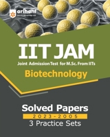 IIT JAM Biotechnology Solved Papers (2023-2005) and 3 Practice Sets 932222083X Book Cover