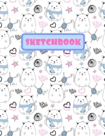 SKETCHBOOK: LARGE CUTE SKETCHBOOK TO DRAW IN. LARGE JOURNAL NOTEBOOK. 100 BLANK PAGES PERFECT FOR DOODLING AND SKETCHING. CREATIVE BIRTHDAY GIFT. WORKBOOK AND HANDBOOK | CUTE PUPPY COVER 1696091624 Book Cover