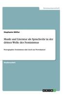 Musik Und Literatur ALS Sprachrohr in Der Dritten Welle Des Feminismus 3656382913 Book Cover