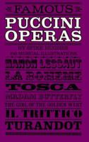 Famous Puccini Operas: An Analytical Guide for the Opera Goer and Armchair Listener 0486228576 Book Cover