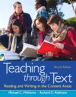 Teaching through Text: Reading and Writing in the Content Areas Plus NEW MyEducationLab with Pearson eText -- Access Card (2nd Edition) 0133017427 Book Cover