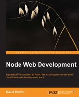 Node Web Development 184951514X Book Cover