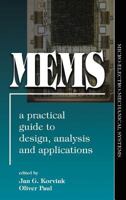 Mems: A Practical Guide of Design, Analysis, and Applications 3540211179 Book Cover