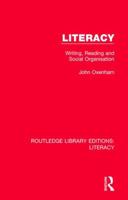 Literacy: Writing, reading, and social organisation (Language and society series) 0815372698 Book Cover