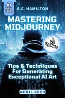 Mastering Midjourney: Tips and Techniques for Generating Exceptional AI Art (Artificial Intelligence Uses & Applications) 164786092X Book Cover