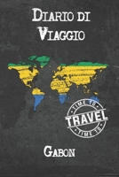 Diario di Viaggio Gabon: 6x9 Diario di viaggio I Taccuino con liste di controllo da compilare I Un regalo perfetto per il tuo viaggio in Gabon e per ogni viaggiatore 1675068402 Book Cover