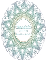 Mandala Coloring Book For Adults: Valentines Mandalas Hand Drawn Coloring Book for Adults, valentines day coloring books for adults, mandala coloring B084DGWL8D Book Cover