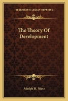 The Theory of Development 0548479178 Book Cover