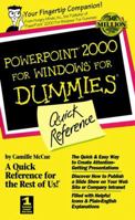 PowerPoint 2000 for Windows for Dummies Quick Reference 0764504517 Book Cover