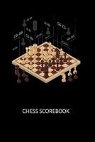 Chess Scorebook: Chess Notation Book and Chess Journal or Chess Scorebook for a Chess Lover, 6x9. 1713138840 Book Cover