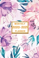 Monthly Planner 2020-2021: floral planner/calendar 2020 floral Monthly Pocket Planner, Calendar & Schedule Agenda, planner Gifts For Women, Men, Girls, Boys, Kids And Adults (6 x 9), 2020 planner flor 1660295483 Book Cover
