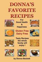 Donna's Favorite Recipes 1479142336 Book Cover