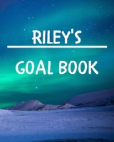 Riley's Goal Book: New Year Planner Goal Journal Gift for Riley / Notebook / Diary / Unique Greeting Card Alternative 1677058684 Book Cover
