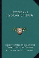 Letters on Hydraulics 112031433X Book Cover
