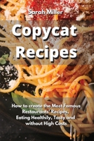 Copycat recipes: How to create the Most Famous Restaurants' Recipes, Eating Healthily, Tasty and without High Costs 1802238522 Book Cover