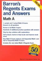 Math A Regents Power Pack (Regents Power Packs) 0764115529 Book Cover