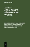 Sämmtliche Werke: Bd. 30 3111045668 Book Cover