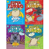 The Super Turbo Collection: Super Turbo Saves the Day!; Super Turbo vs. the Flying Ninja Squirrels; Super Turbo vs. the Pencil Pointer; Super Turbo Protects the World 153441505X Book Cover