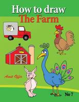 How to Draw the Farm (Russian Edition): Drawing Books for Beginners 1490952683 Book Cover