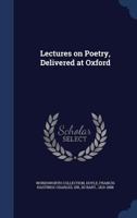 Lectures on Poetry 0469212632 Book Cover