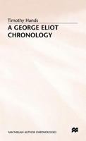 A George Eliot Chronology (MacMillan Author Chronologies) 033339836X Book Cover