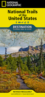 National Trails of the United States Map (National Geographic Destination Map) 1566959659 Book Cover