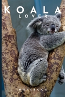 Koala Lover Notebook: Cute fun koala themed notebook: ideal gift for koala lovers of all kinds: 120 page college ruled notebook 108720268X Book Cover