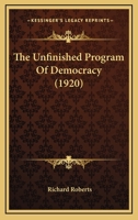 The Unfinished Programme of Democracy 9362511959 Book Cover