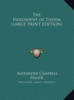 Philosophy Of Theism. Gifford Lects 0530882884 Book Cover