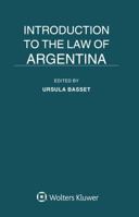 Introduction to the Law of Argentina 9403503653 Book Cover