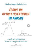 Écrire un article scientifique en anglais: Guide de rédaction dans la langue de Darwin (HR.PUL/HORS COL) (French Edition) 270567375X Book Cover