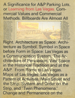Learning from Las Vegas: The Forgotten Symbolism of Architectural Form