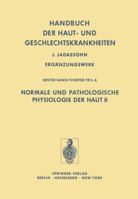 Normale Und Pathologische Physiologie Der Haut II 3642463940 Book Cover