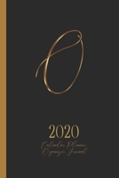 O - 2020 Calendar, Planner, Organizer, Journal: Luxurious golden metal optic monogram Letter O on a black background. Monthly and Weekly Planner, including 2019 and 2021 Calendars 1697734650 Book Cover