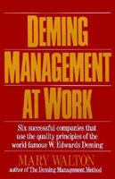 Deming management at work 0399516859 Book Cover