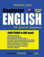 Preston Lee's Beginner English for Spanish Speakers 1986022064 Book Cover