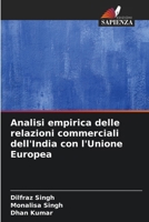 Analisi empirica delle relazioni commerciali dell'India con l'Unione Europea (Italian Edition) 6202484780 Book Cover