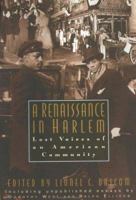A Renaissance in Harlem: Lost Essays of the WPA, by Ralph Ellison, Dorothy West, and Other Voices of a Generation 0380976641 Book Cover