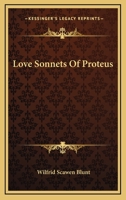 The Love Sonnets of Proteus 1162961546 Book Cover