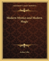 Modern Mystics and Modern Magic 0766133060 Book Cover